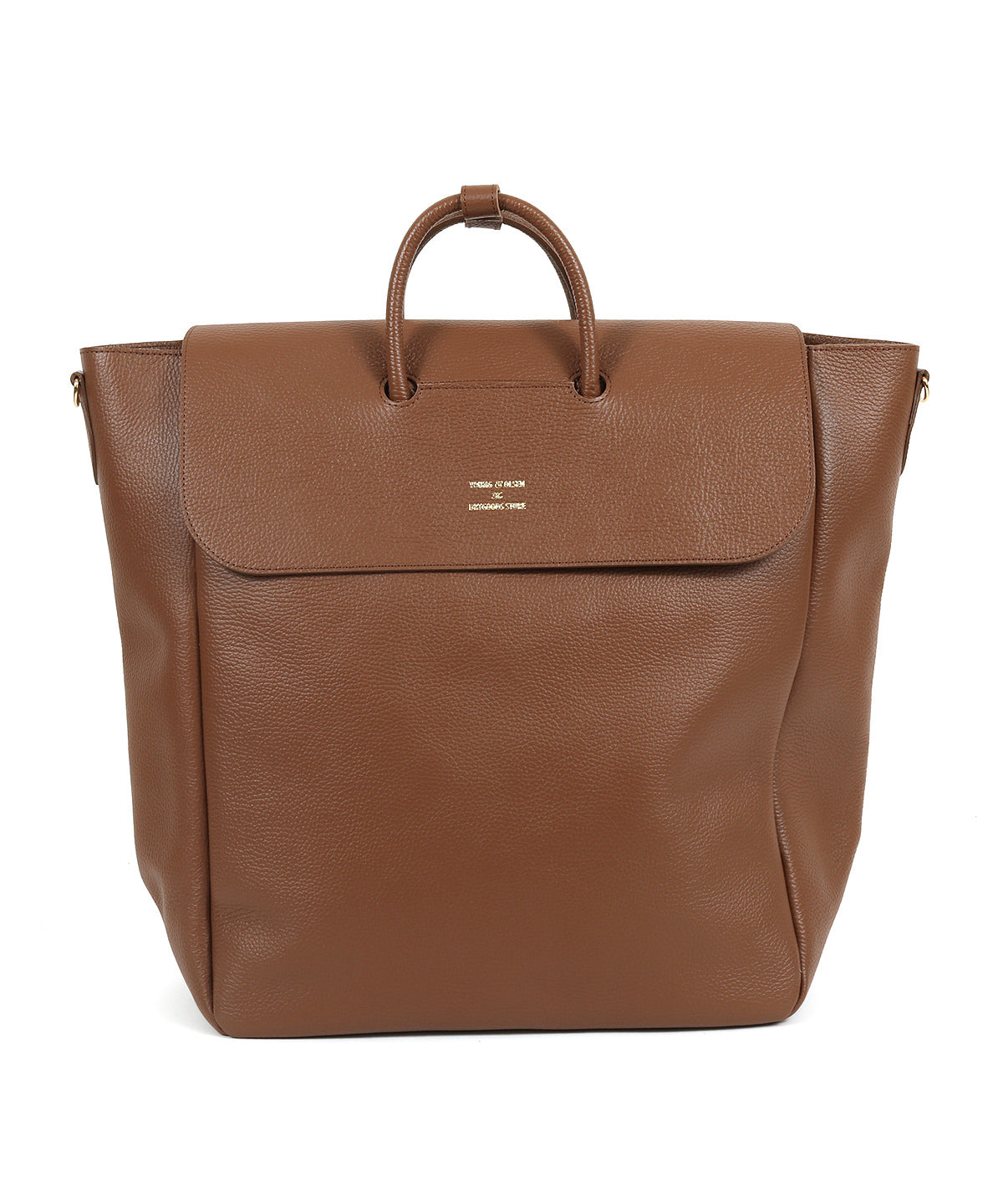 ヤングアンドオルセン エンボスドレザー デラックス トートバッグ L