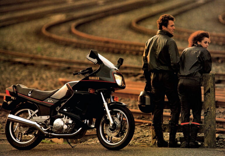 個性的な水冷Vツイン搭載で乗り味は抜群だった 1982年ヤマハ「XZ400