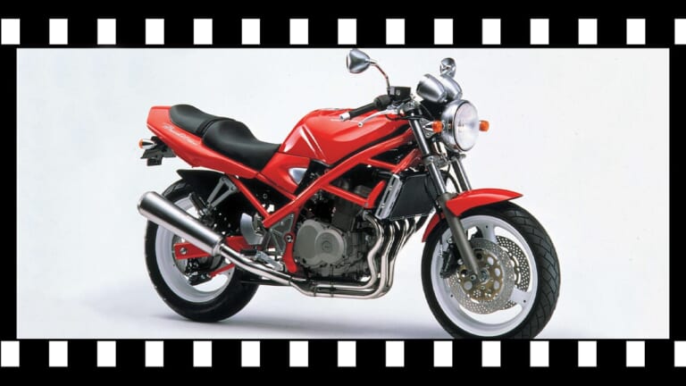 GSX-Rエンジン搭載の派生車」1989スズキ バンディット400：GSX-R250R