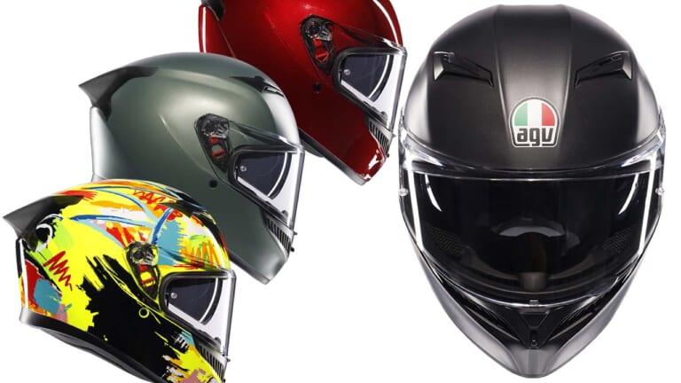 130km/h巡行で動的重量がゼロに?! AGV「K3-SV」が新型「K3」にモデル