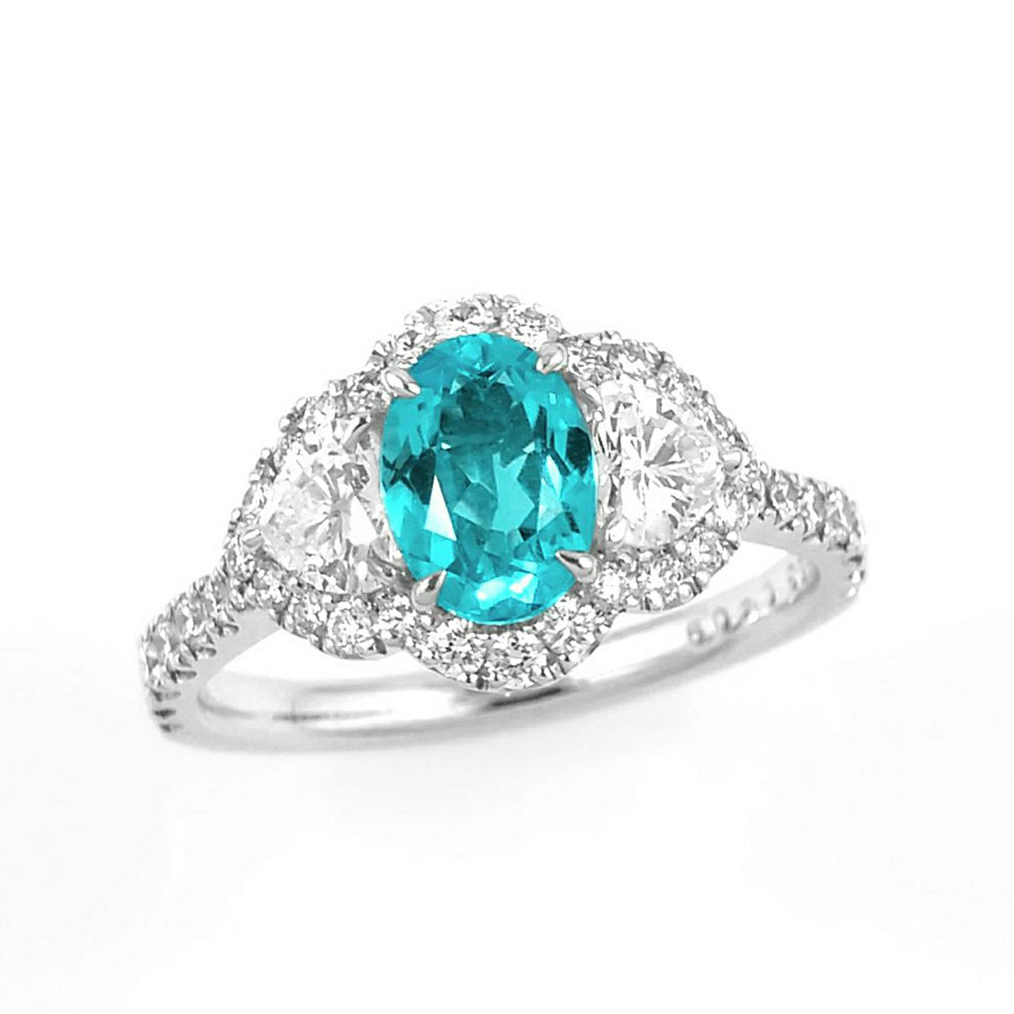 ウッディ濃い青のネオン!!☆ブラジルバターリャパライバトルマリン