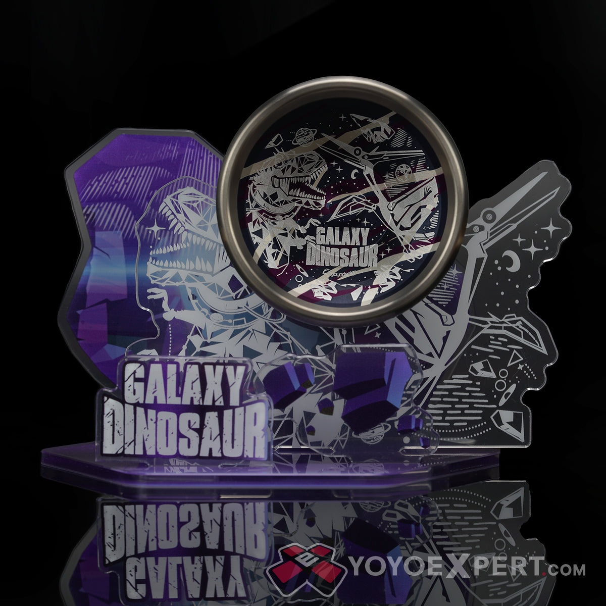 Galaxy Dinosaur yo-yo by C3yoyodesign
