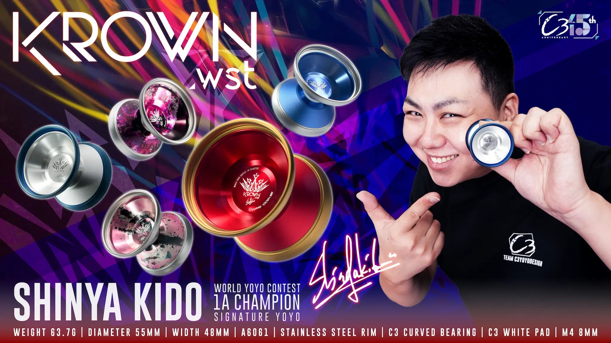 クラウン.wst - C3ヨーヨーデザイン ┃ヨーヨー専門店リワインド