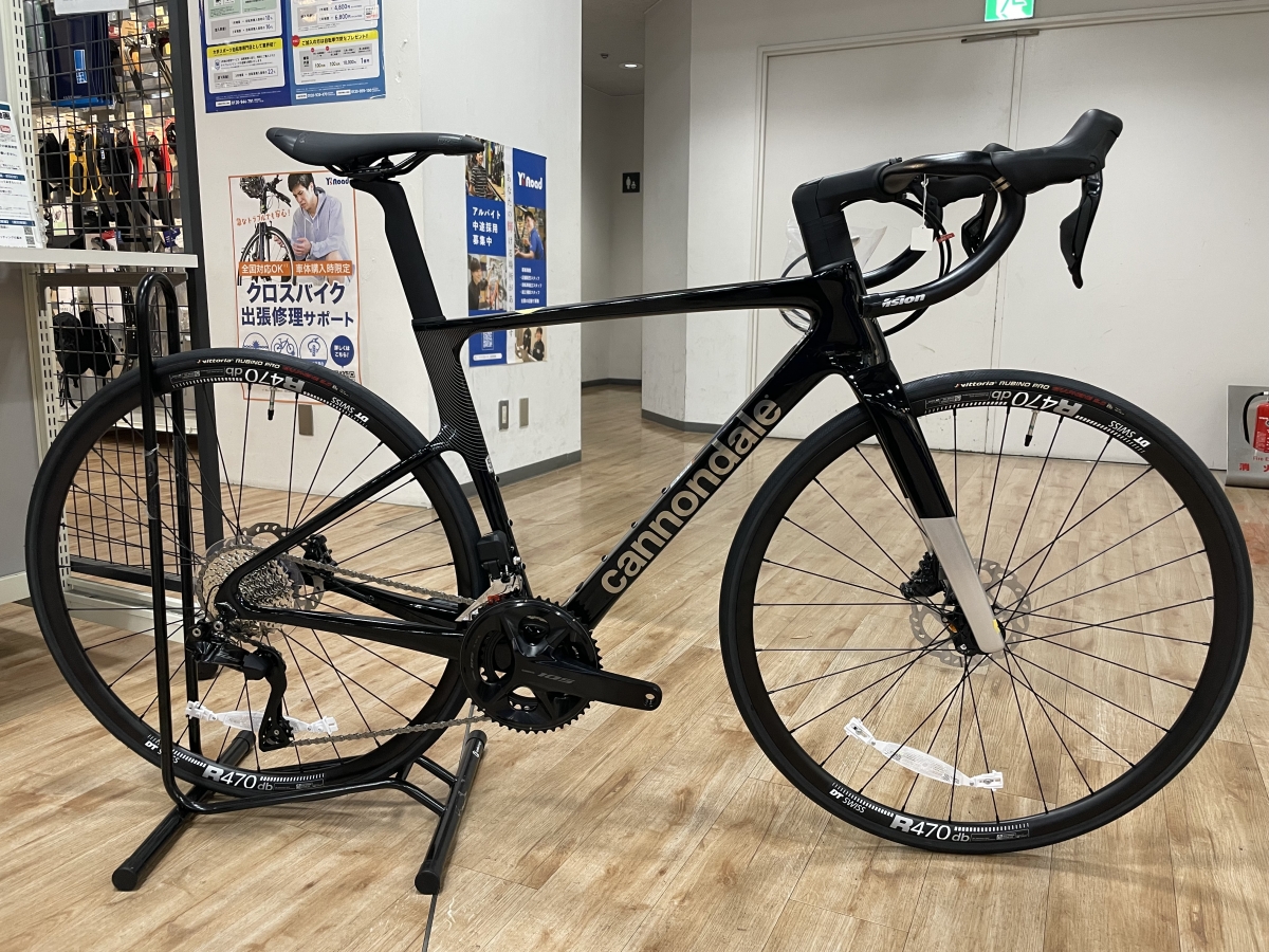 cannondale】シックなブラックでカッコいいSuperSix Evo 3の51サイズ