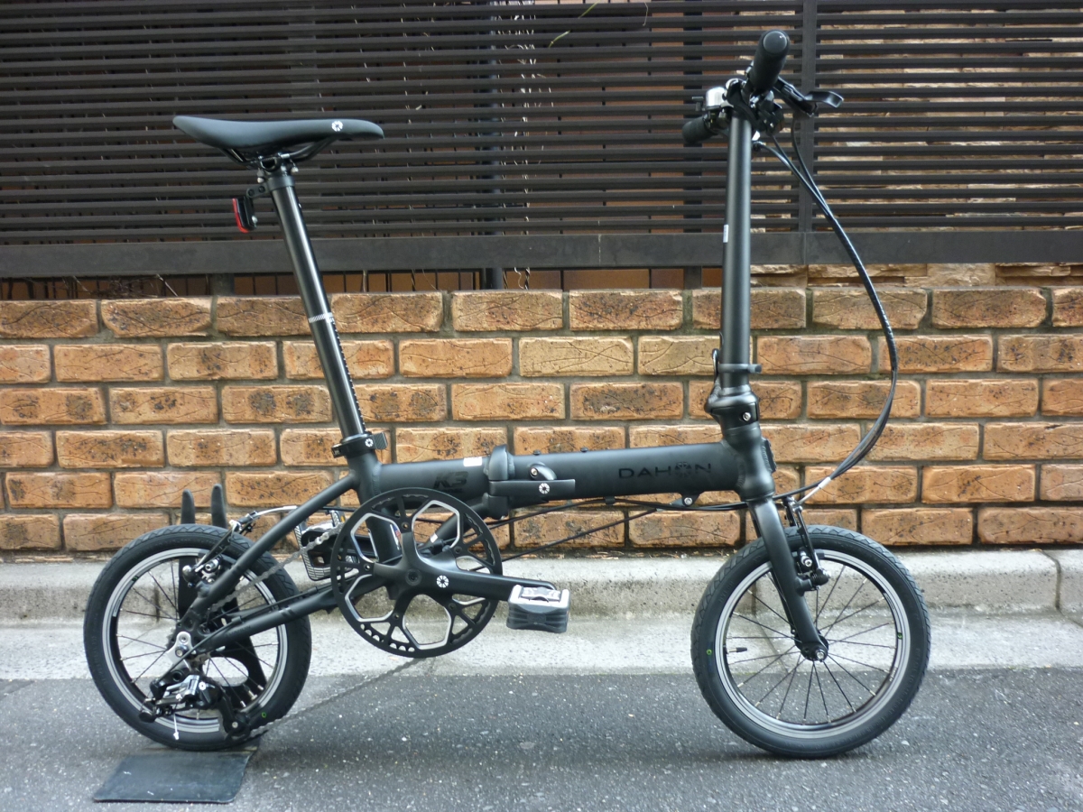 DAHON】待望のマットブラックも！「K3」限定カラー再入荷しています