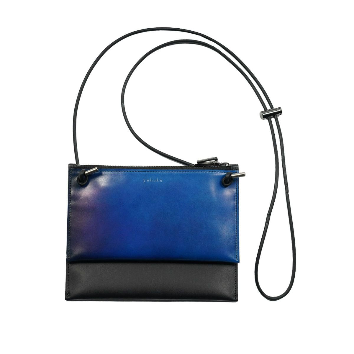 YFF072 Wポーチサコッシュ ｜美しい色彩の革財布、革製品通販｜yuhaku