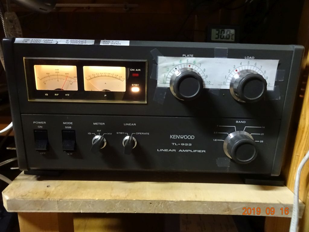 年始特価 リニアアンプ TL-922 500w 200v クリスマス価格 リニアアンプ