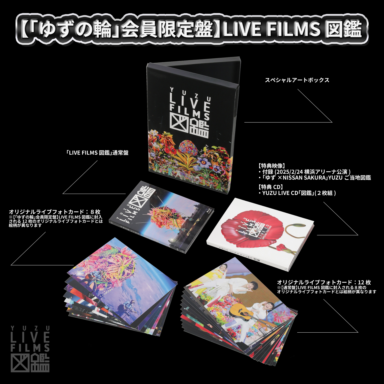 Blu-ray & DVD「LIVE FILMS 図鑑」「録歌選 図鑑」発売決定