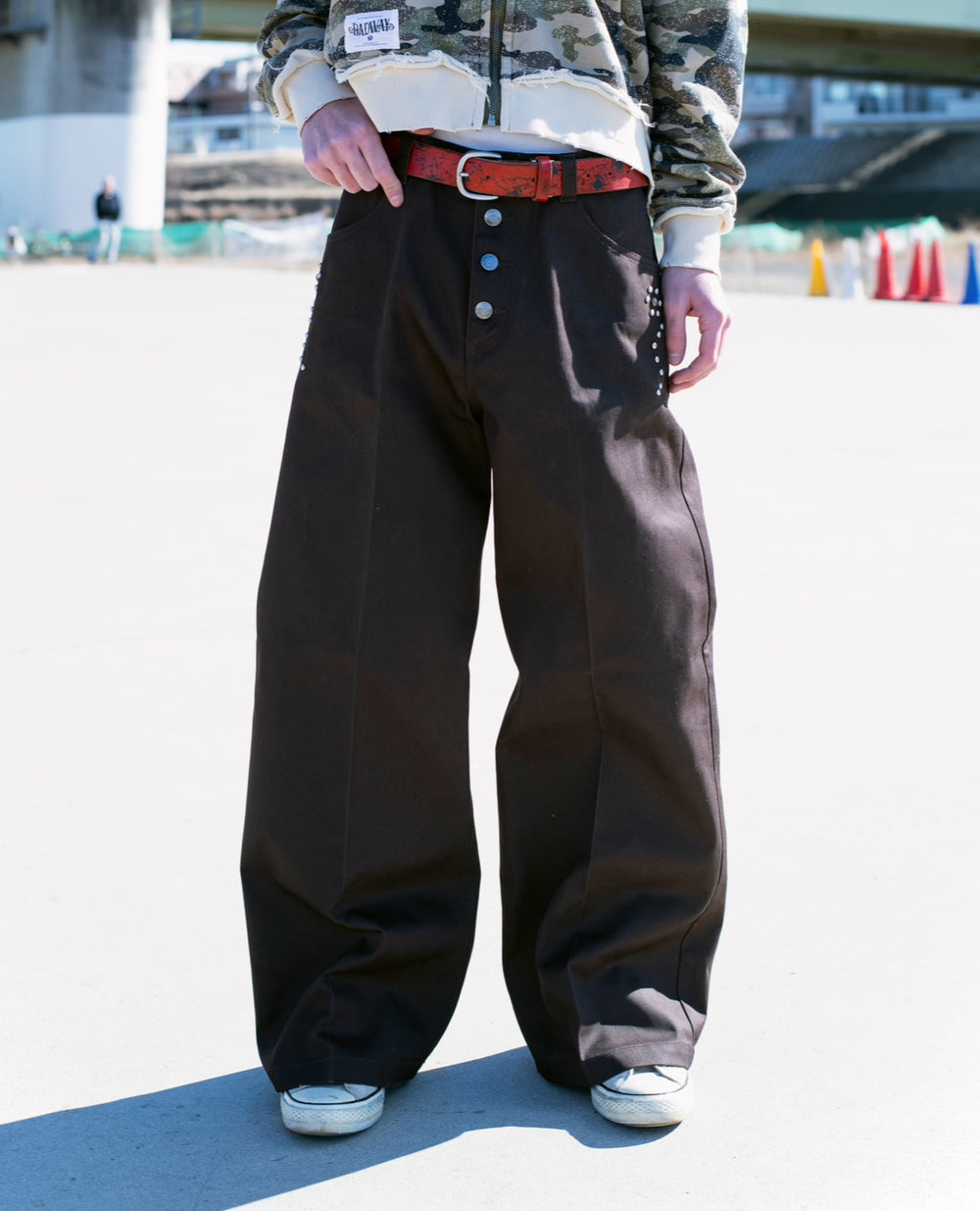 BADWAY × Dickies studs chino pants – YZ