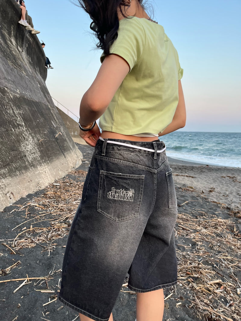 denim half pants – YZ