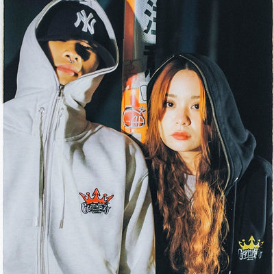 9090 × centimeter Full-zip Hoodie – YZ