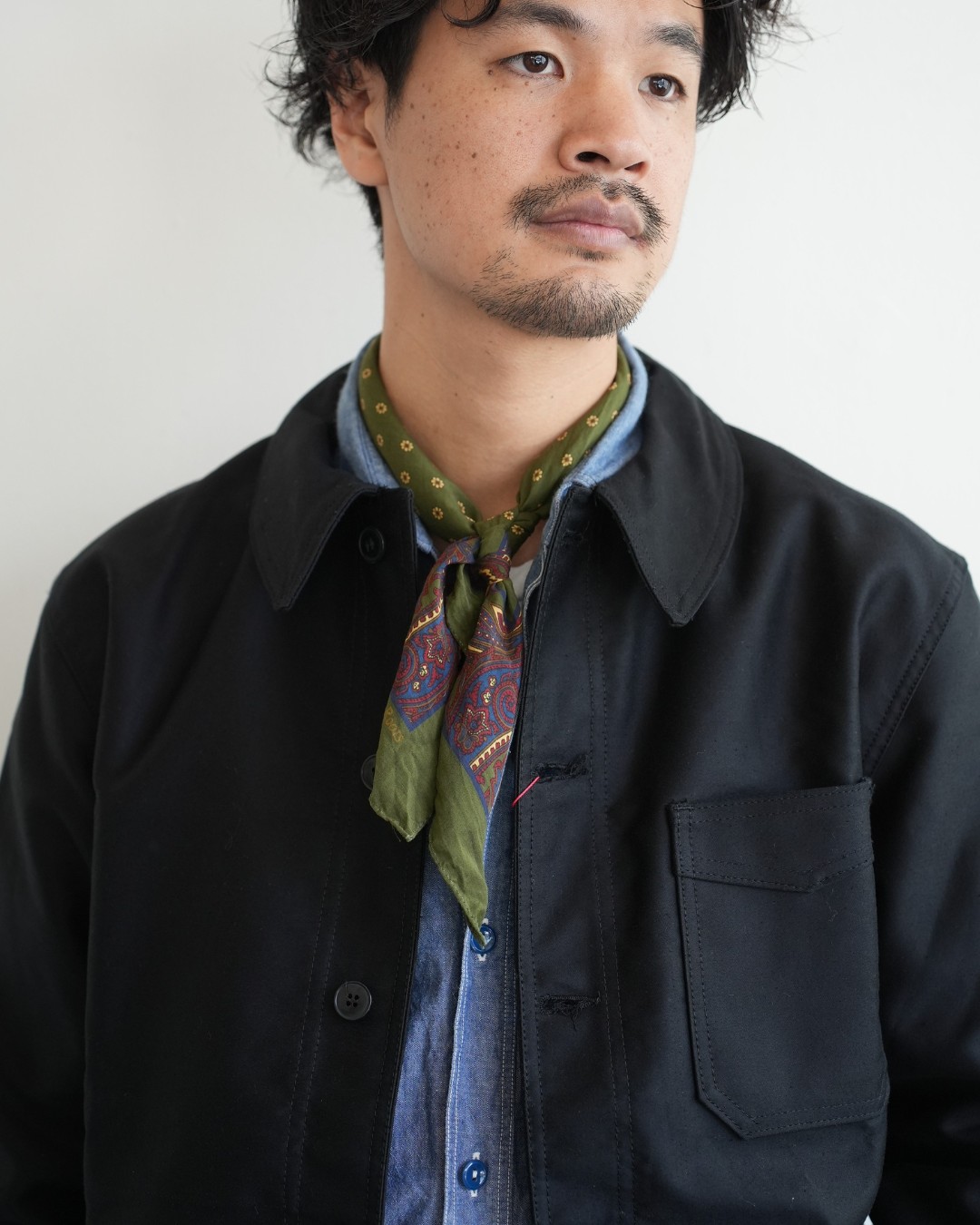 経年変化の楽しめるLE TRAVAILLEUR GALLICE フレンチモールスキン