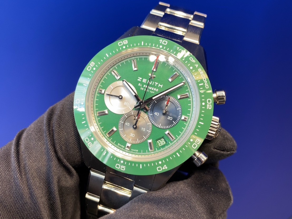 ゼニスが挑んだ“グリーン”の極み──クロノマスター スポーツのカラー