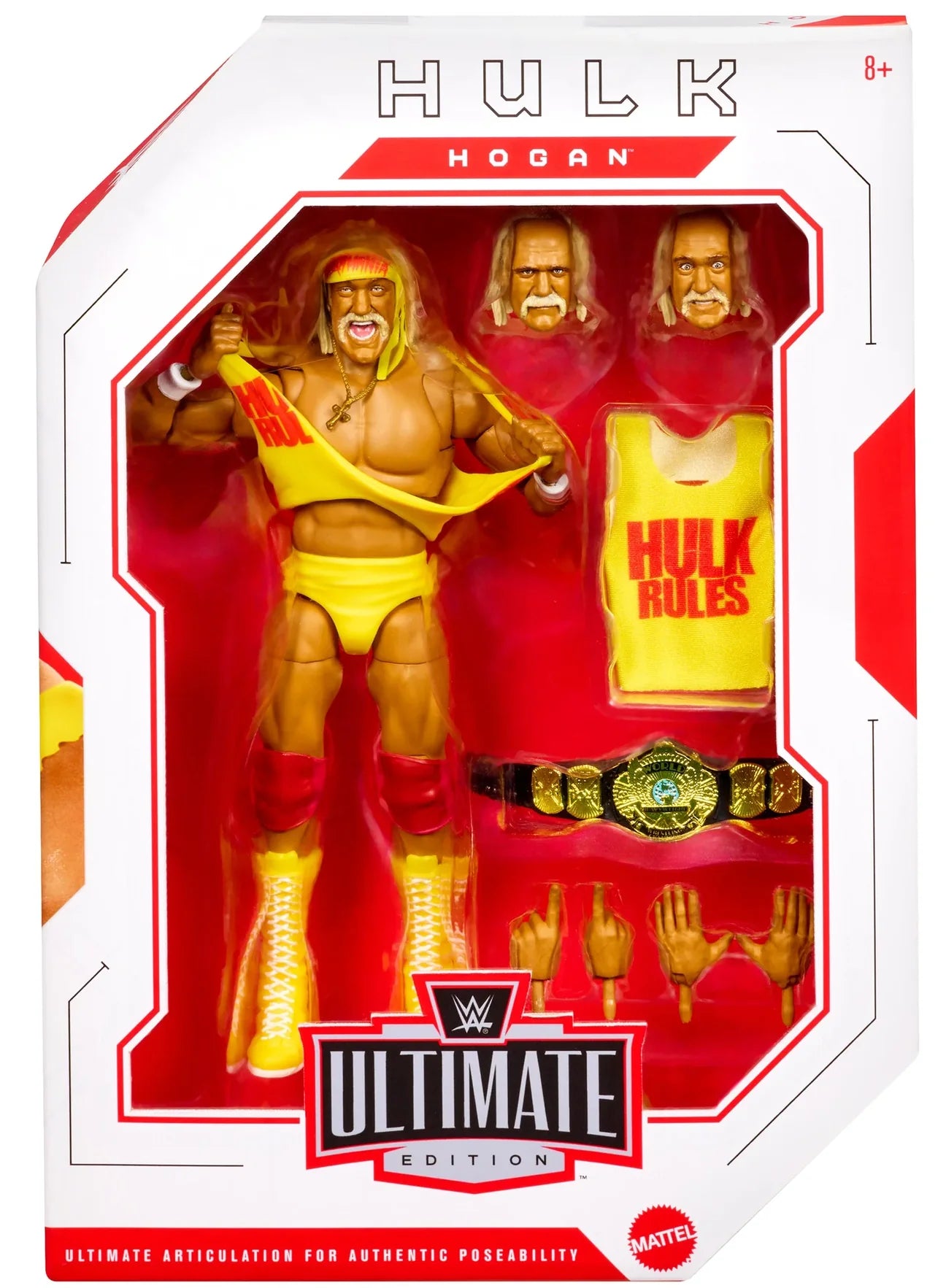 PRE ORDER WWE Ultimate Edition Wave 30 Action Figure - HULK HOGAN