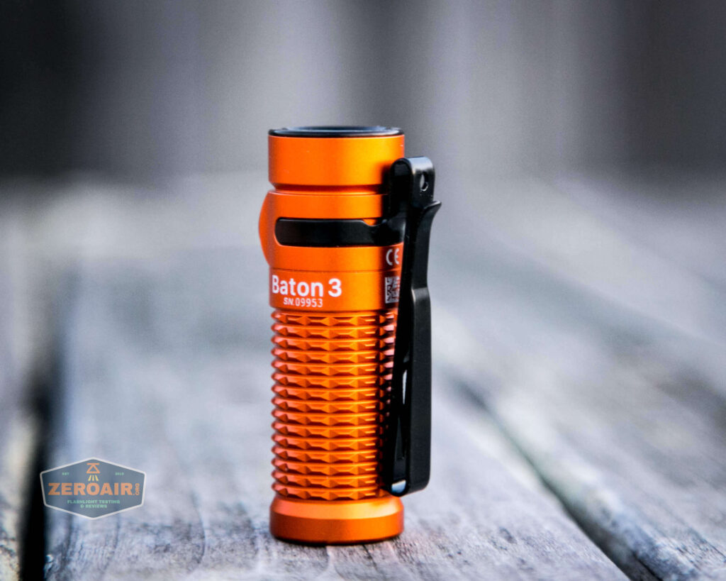 Olight Baton 3 Orange Limited Edition Flashlight Review - ZeroAir