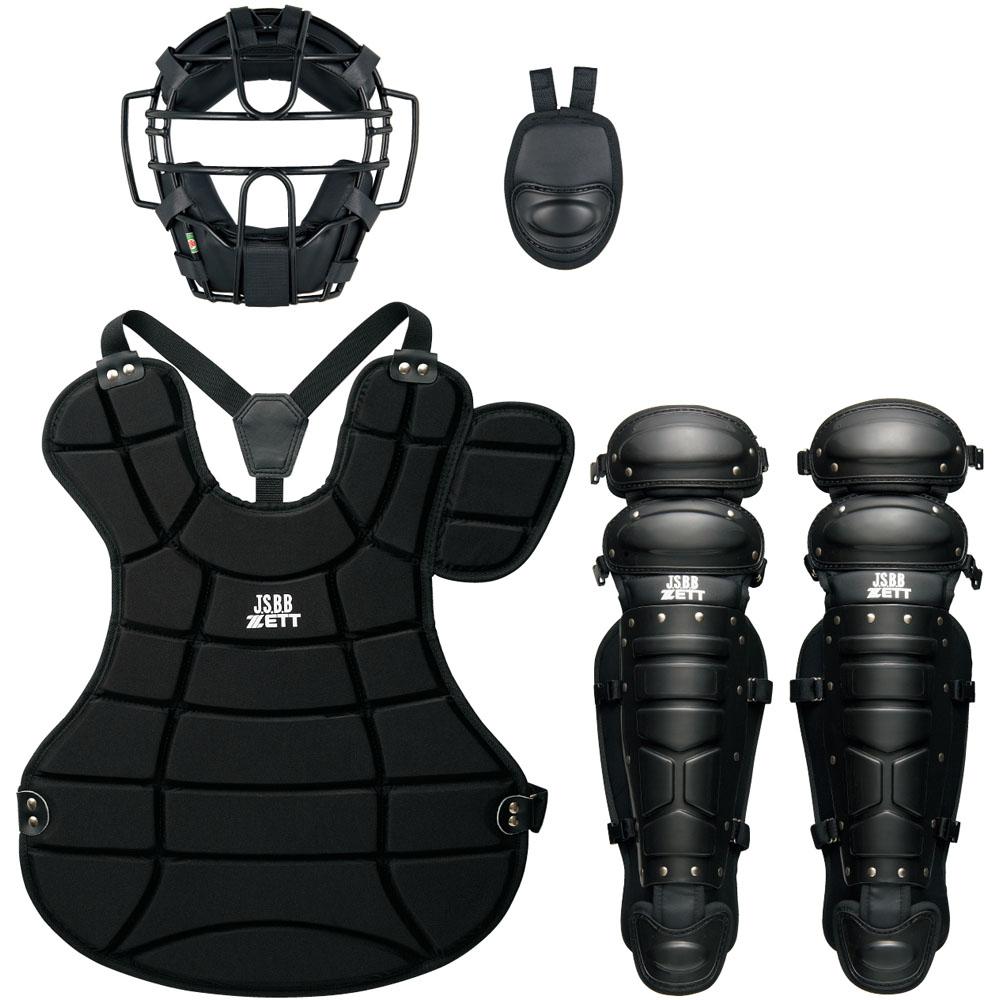 ZETT JSBB キャッチャー防具フルセットニークッション付き(一般軟式)