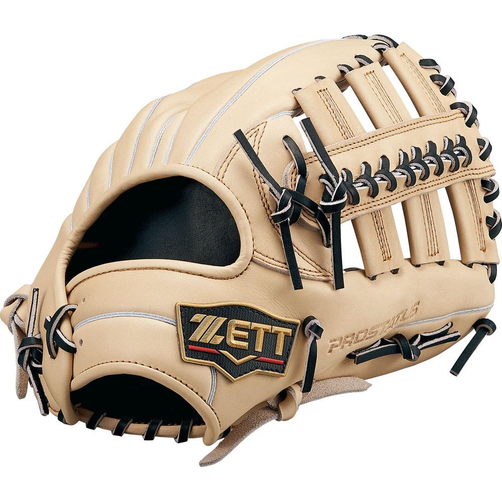 Johnny ZETT PROSTATUS 軟式グローブ ベージュ/ネイビ Johnny ZETT