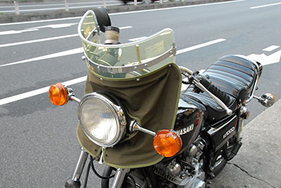 昔の短風防/キバミ | 旧車バイクカスタムパーツのゼットファーザー