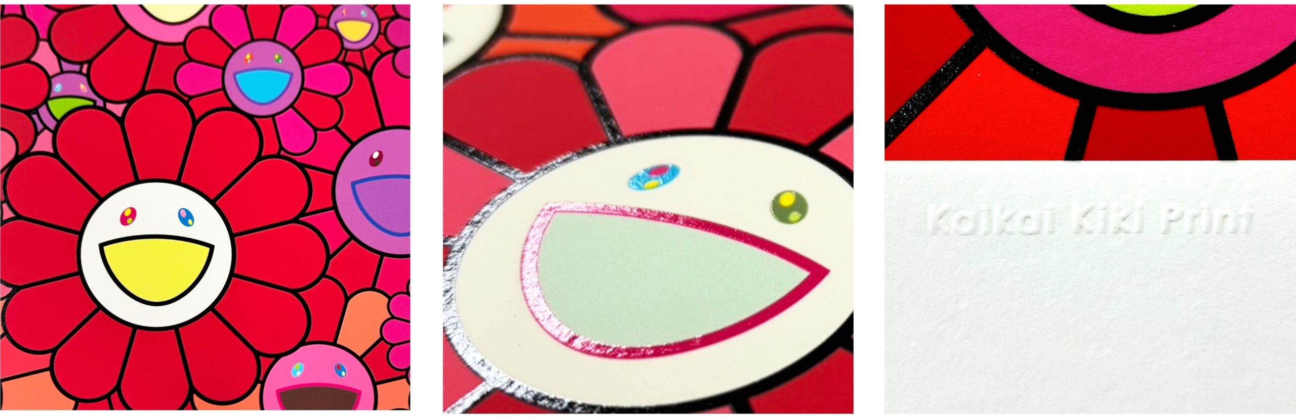 お花祭りのフィナーレを記念し、11月8日・9日に村上隆の新作お花版画4