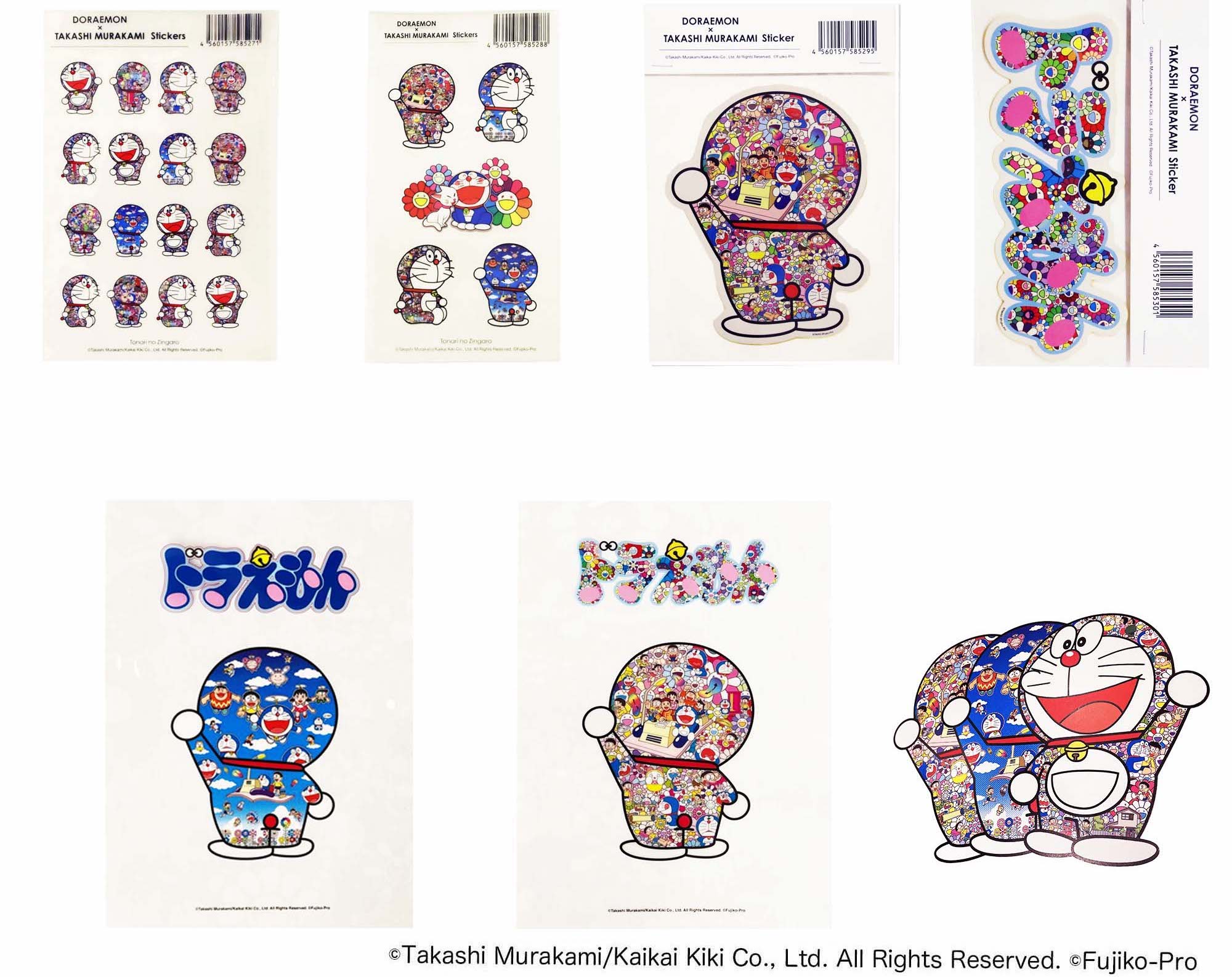 9月19日(日)よりWEBショップにて、ドラえもん×村上隆グッズ販売、第2弾