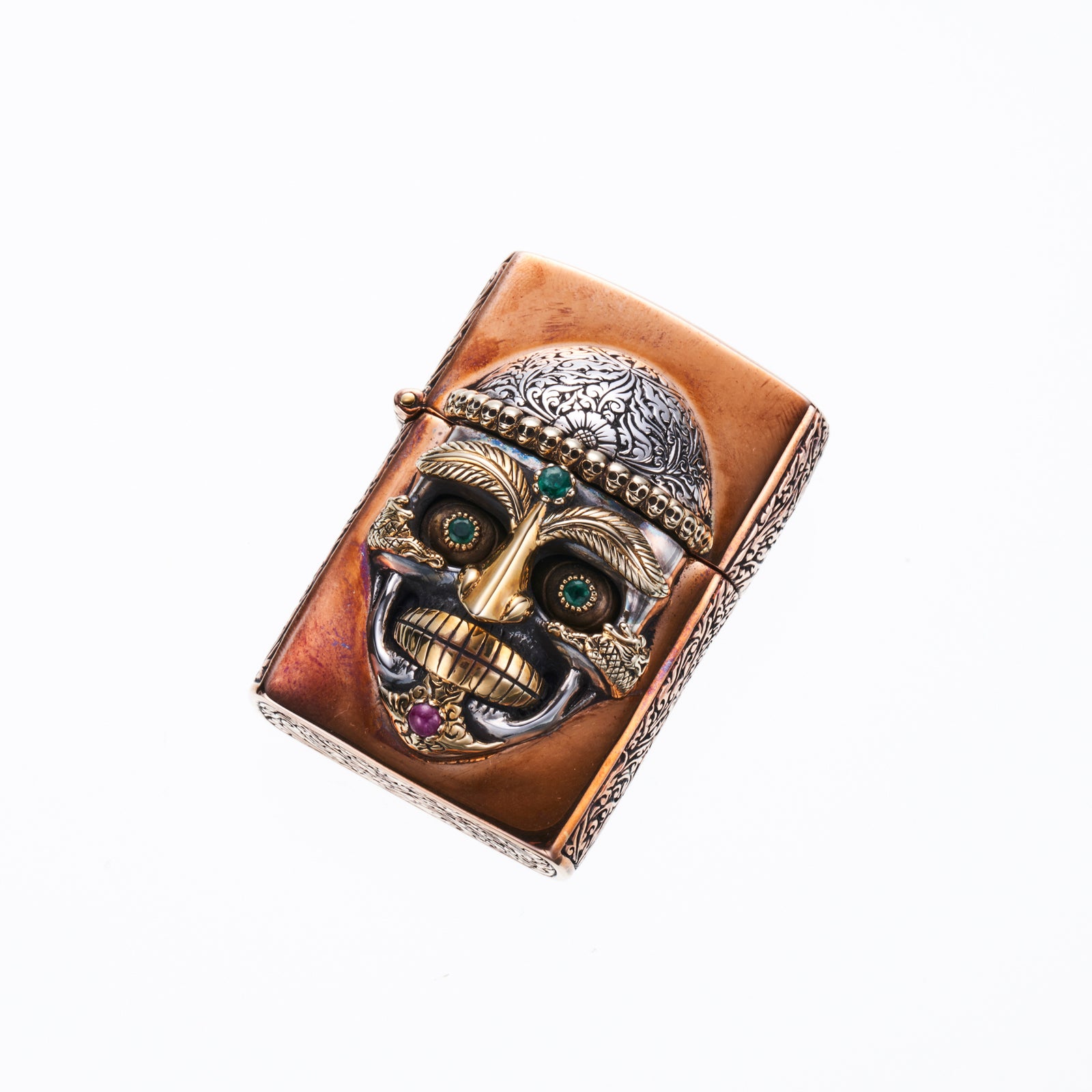 Tibetan Skull Zippo : BRONZE & SILVER – ZOCALO JAPAN OFFICIAL WEB SITE