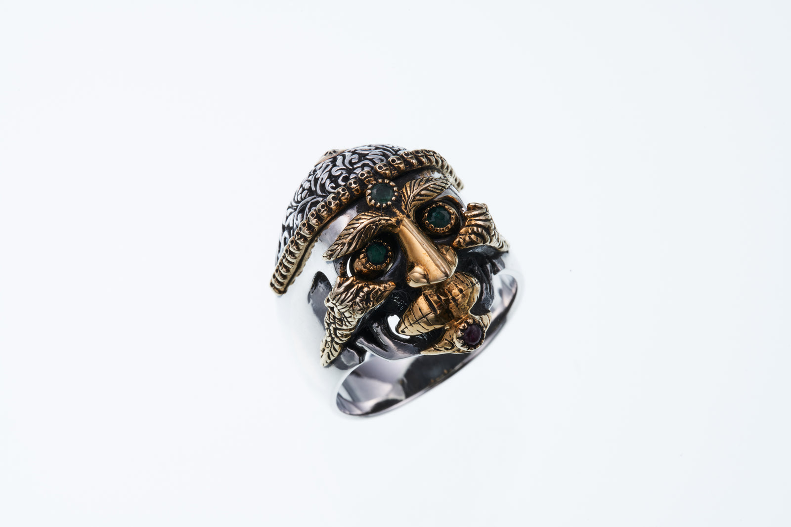 Tibetan Monk Skull Ring (S)｜チベタン・モンク・スカル・リング（S