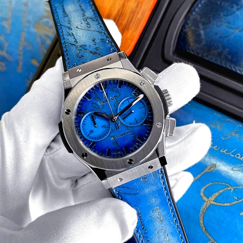 世界限定250本 ウブロ クラシックフュージョン クロノ ベルルッティ