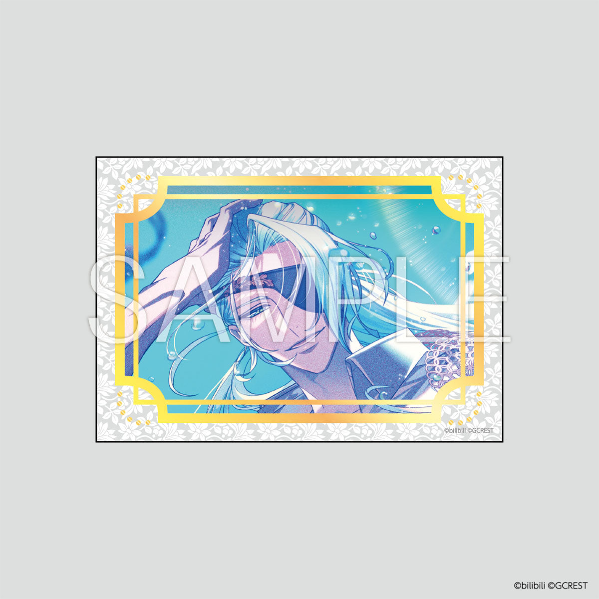 夢職人と忘れじの黒い妖精 Sweet Fes 箔押しクリアカード（ブラインド