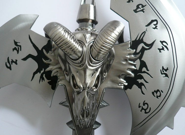 実物大】 戦斧 バトルアックス 壁飾り: 中世ヨーロッパ騎士・鎧・兜