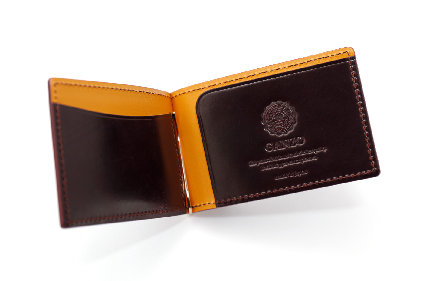 SHELL CORDOVAN 2 (シェルコードバン2)コンパクトマネークリップ