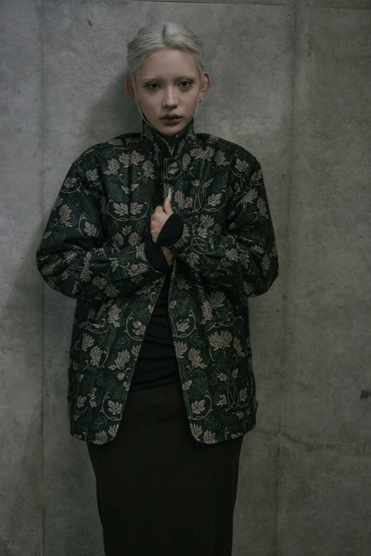墨小菊 CHRYSANTHEMUMS MELANGE JACKET – GXX
