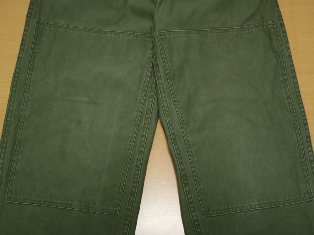 稀少! 70s オランダ軍 実物 ビンテージ ユーロ ミリタリー ダブルニー