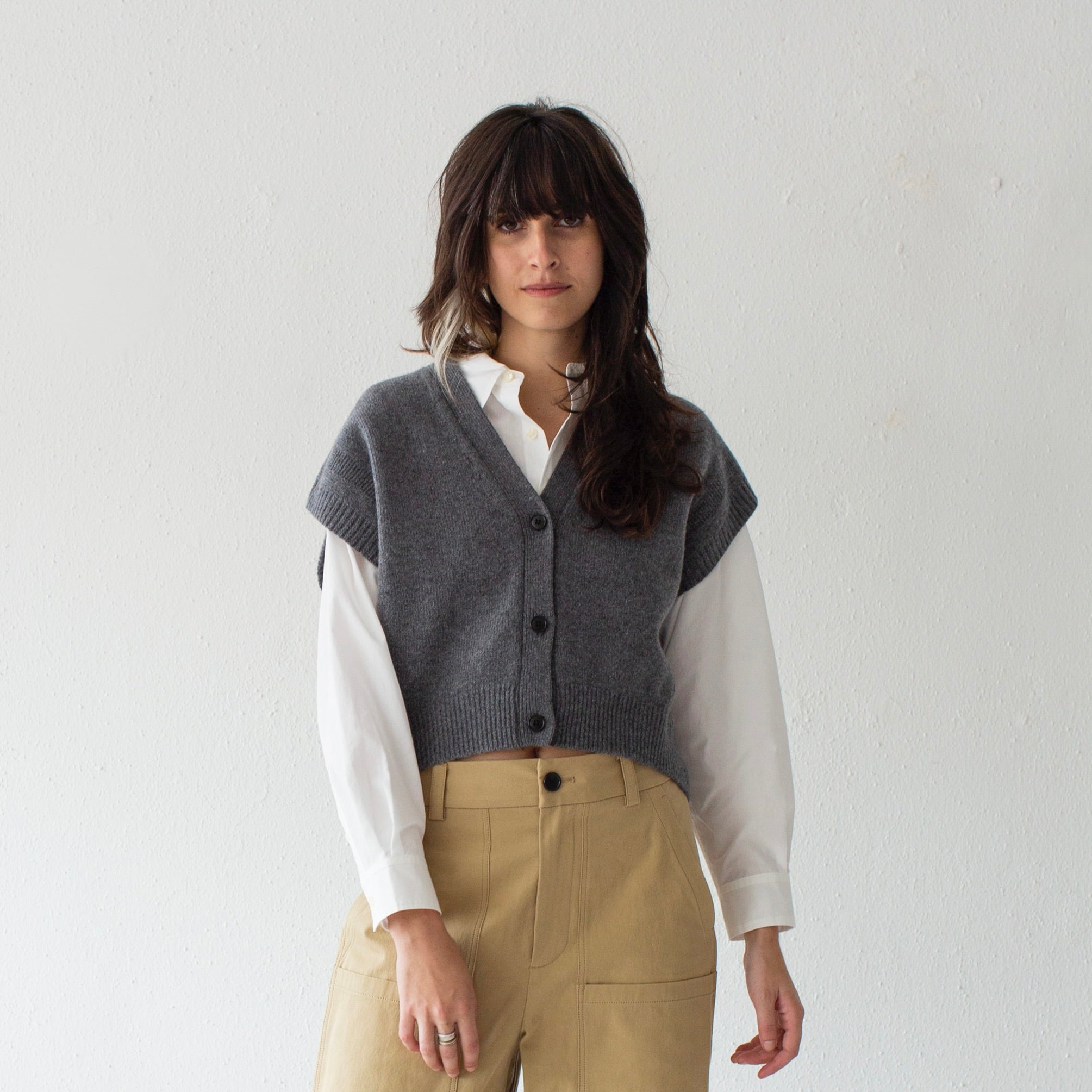 Nicholson & Nicholson - Zoe Gray Knitted Top