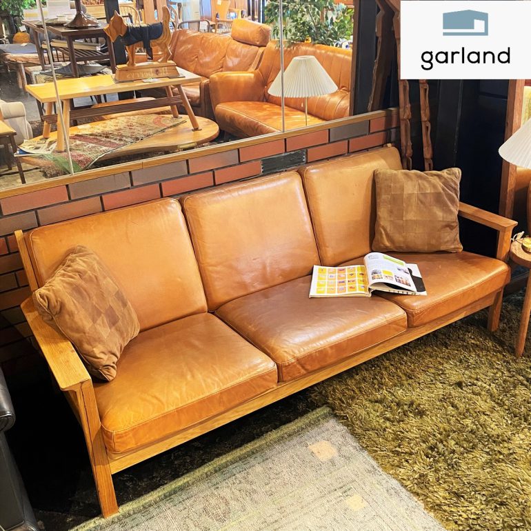 karf カーフ Tolime+ トリムプラス 3人掛け 革 レザー ソファ 無垢材