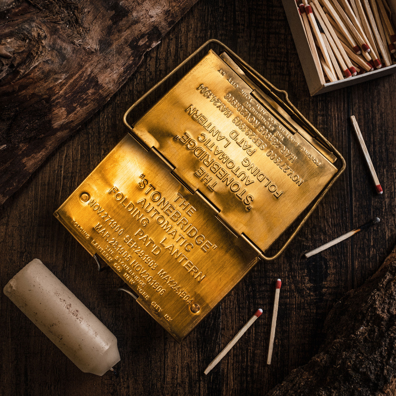 Stonebridge Brass Lantern Complete Set | Garrett Wade