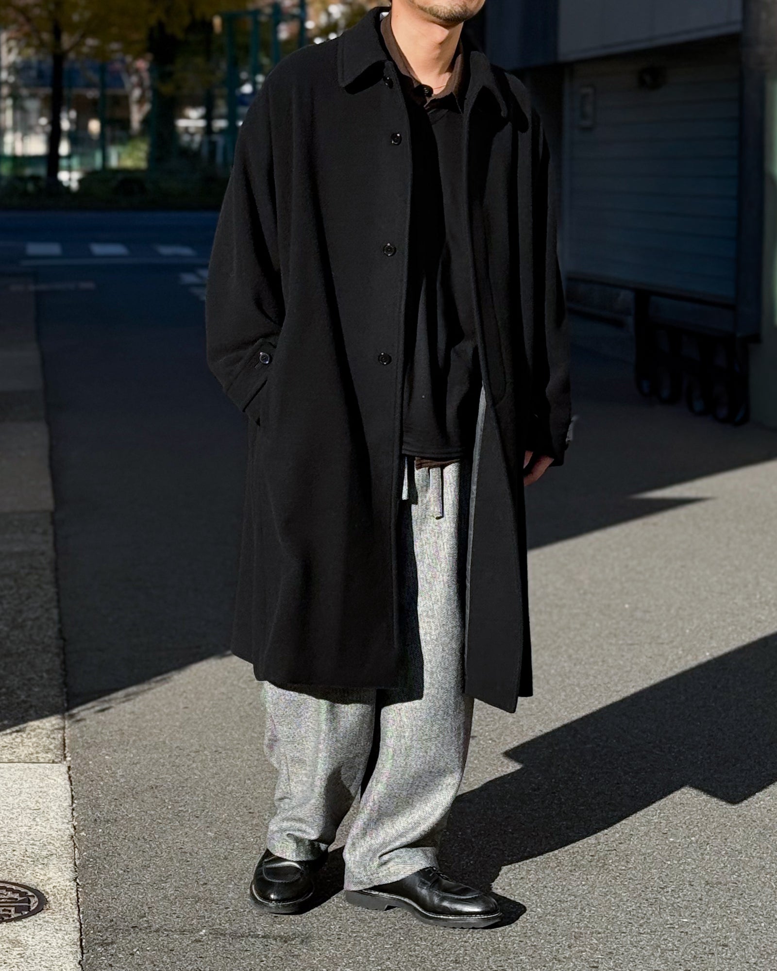 ONEfifth / LOAD ワンフィフス ステンカラーコート バルマカンコート