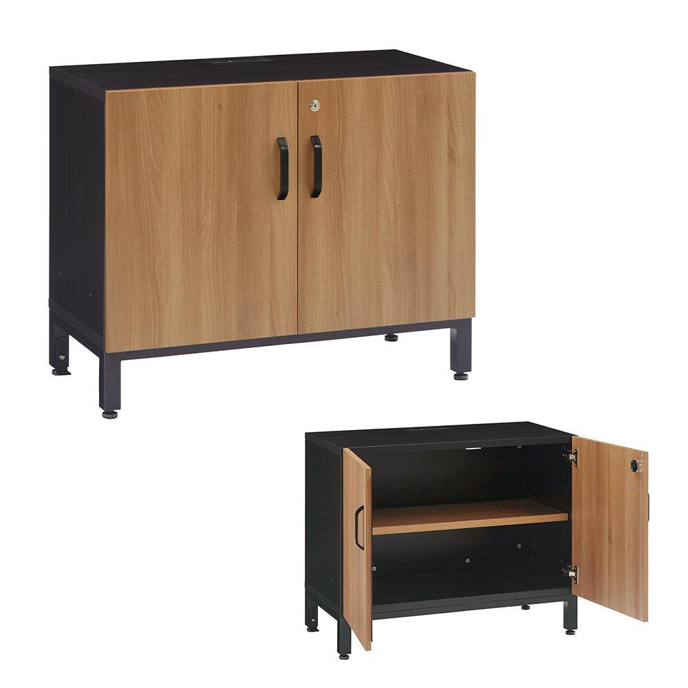 OXシリーズ エグゼクティブ収納庫 扉付きサイドボード 幅90cm 奥行45cm