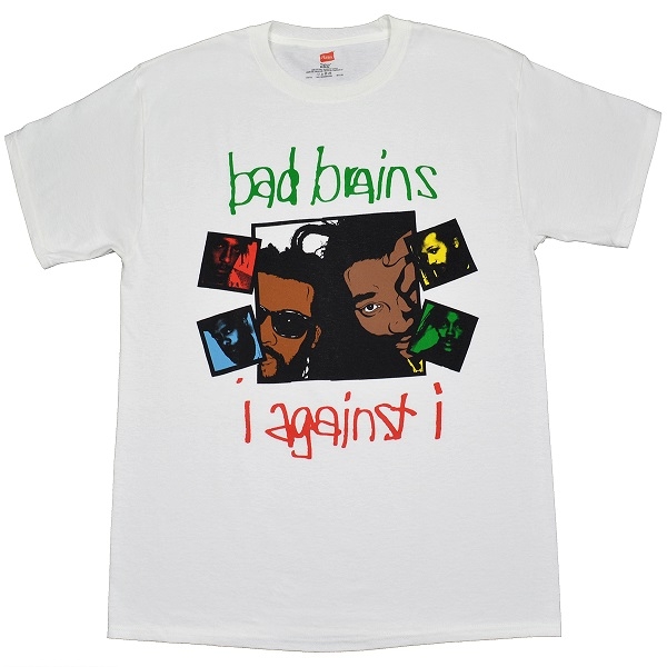 BAD BRAINS I Against I Tシャツ WHITE | GEEKHEAD
