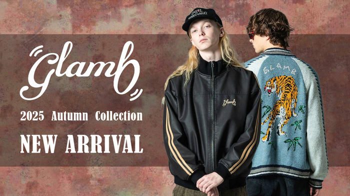 グランジ・ロックを基調にした人気ブランドglamb(グラム)より秋の新作