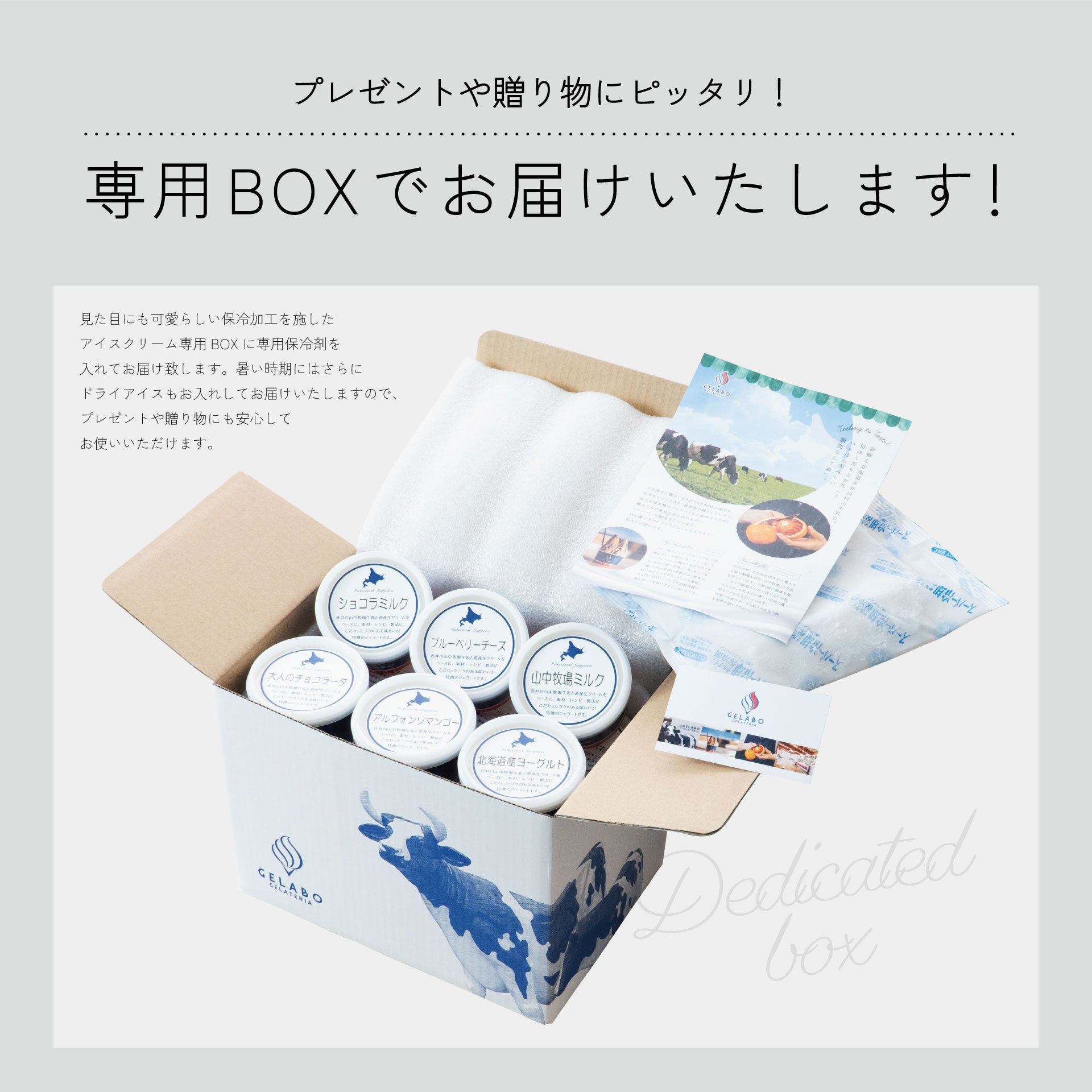 定番のおすすめジェラート6個セット – GELATERIA GELABO