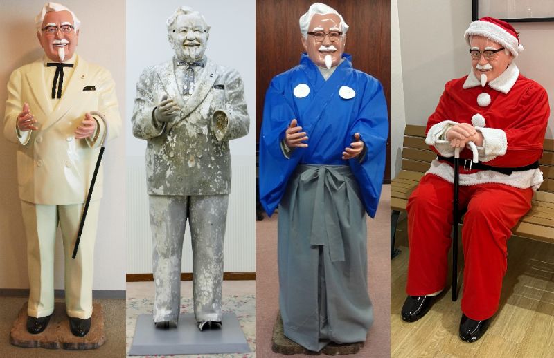 KFC】ケンタッキーのシンボル、カーネル立像。その知られざる驚きの