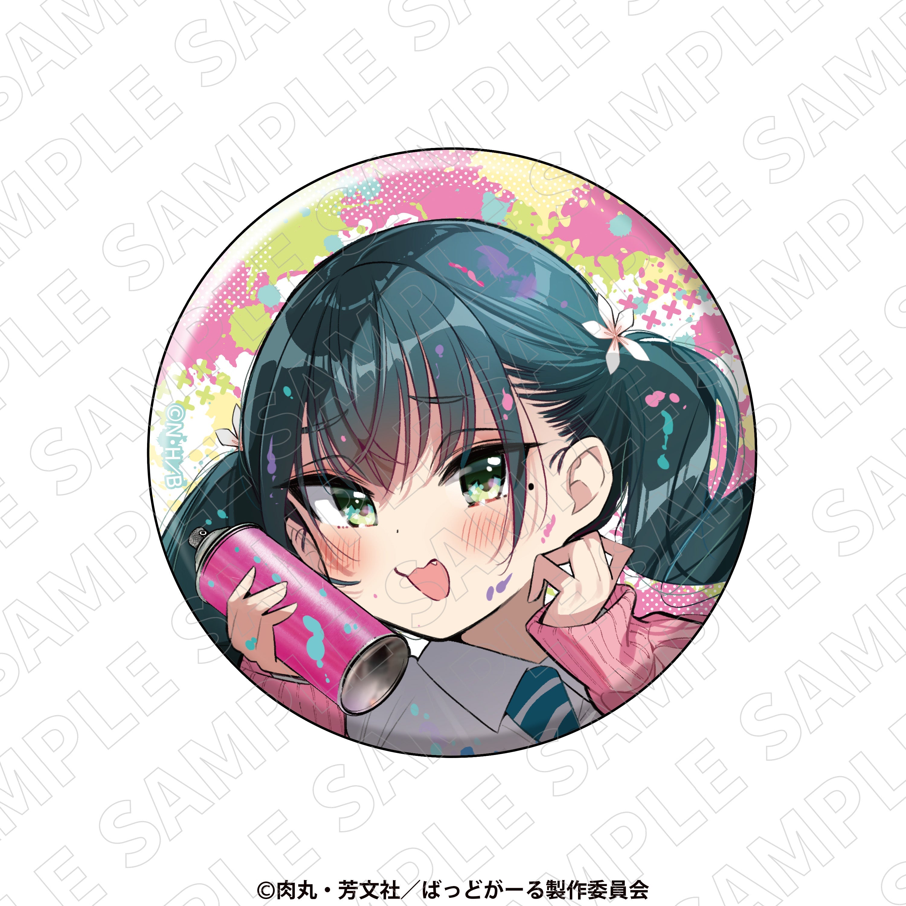 ばっどがーる』缶バッジ – ゲツオシマート