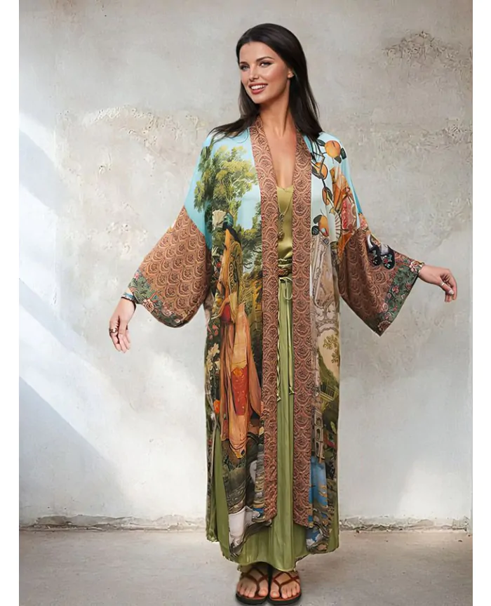 SECRET GARDEN Duster Kimono | Market OF Stars