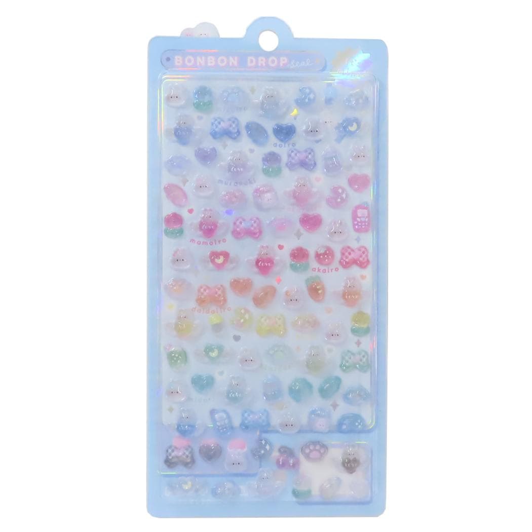 Qoo10] シールシート ボンボンドロップシール ミ : 文具
