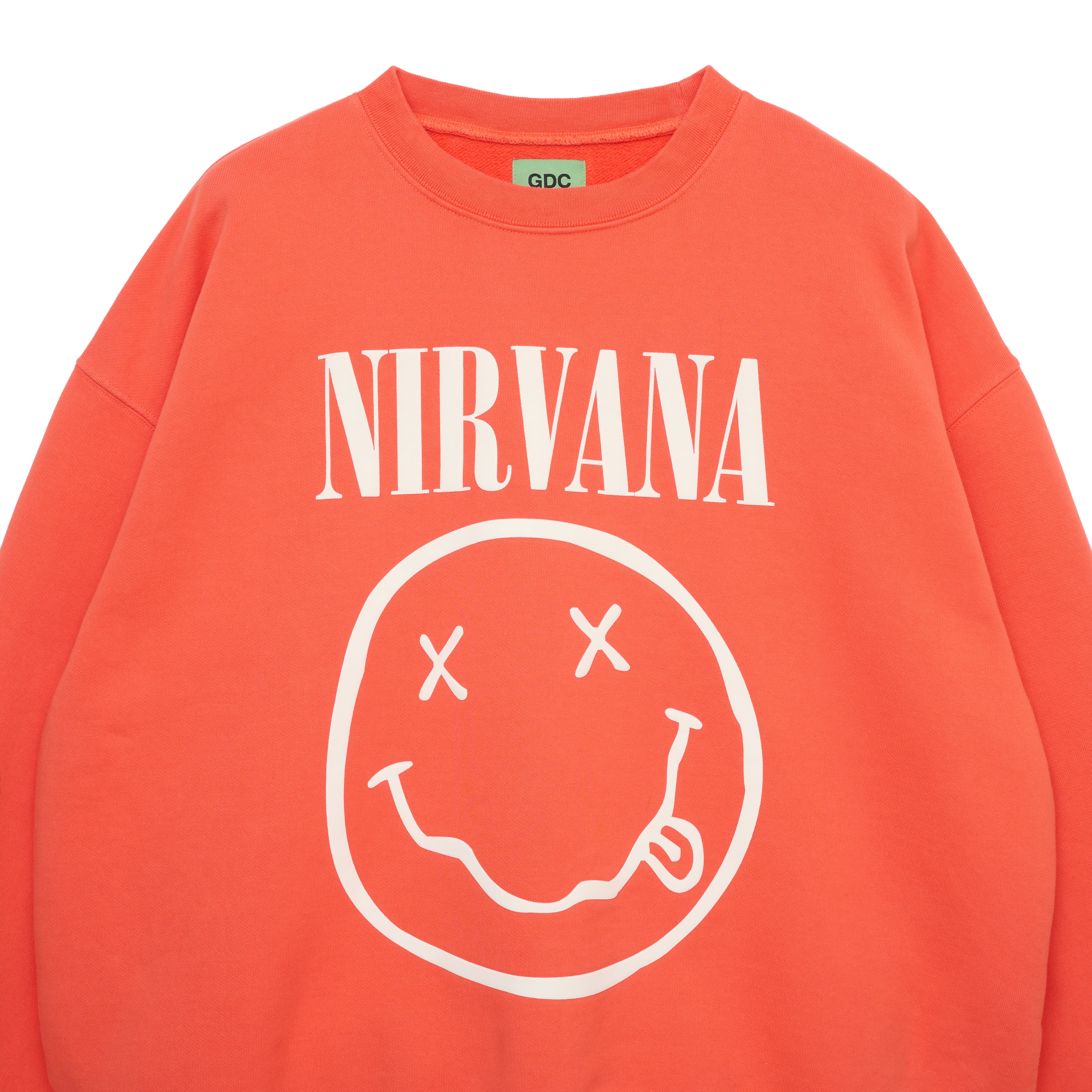 NIRVANA×GDC collabo】crew sweat