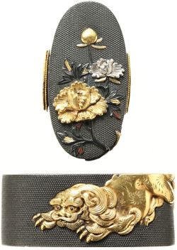 日本刀販売専門店 銀座長州屋(Japanese sword) 販売品 拵製作用刀装具 縁頭