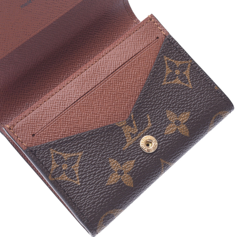 ルイヴィトン名刺入れ 14145 ブラウン ユニセックス モノグラム