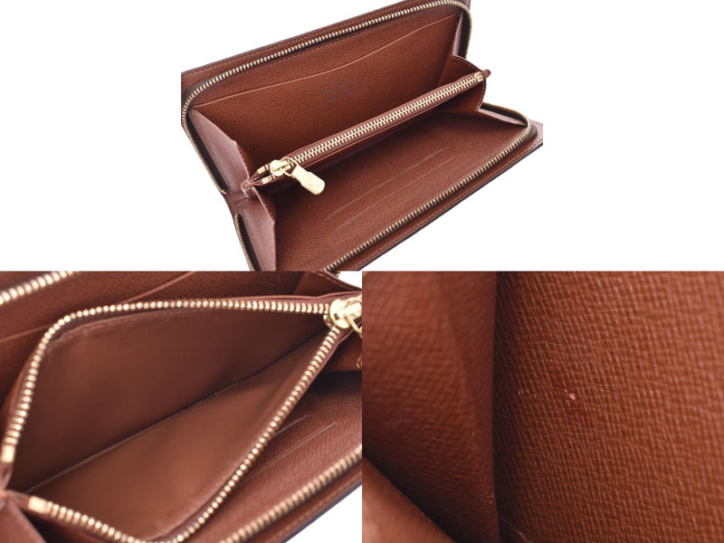 ルイヴィトン モノグラム ポルトモネジップ ブラウン M61727 メンズ