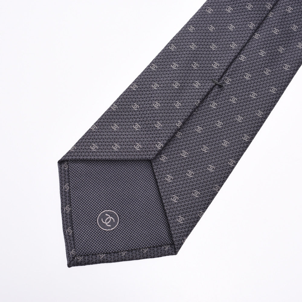 シャネルココマーク柄 グレー系 メンズ ネクタイ CHANEL – 銀蔵オンライン