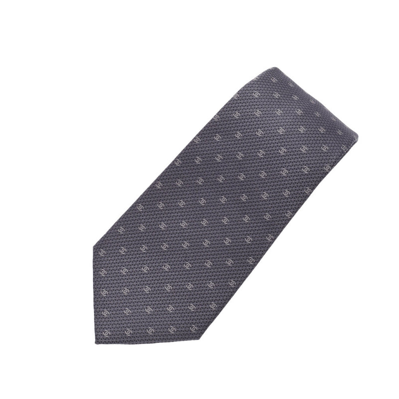 シャネルココマーク柄 グレー系 メンズ ネクタイ CHANEL – 銀蔵オンライン